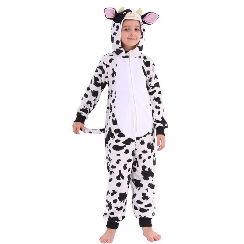 Disfraz de vaca para niños