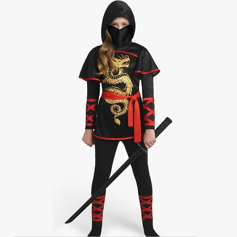 Disfraz ninja para niña