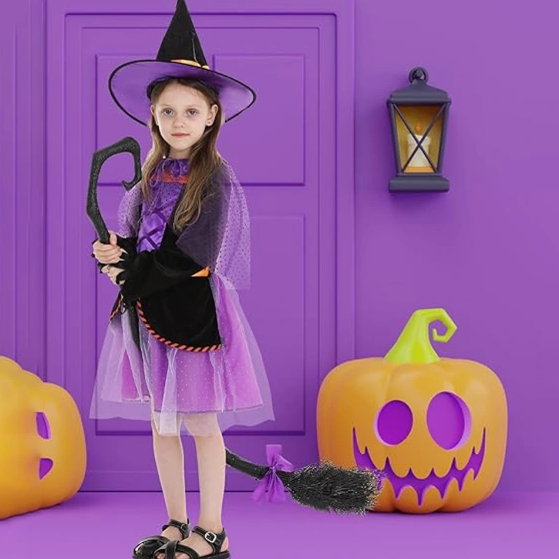 Disfraz de bruja para niños
